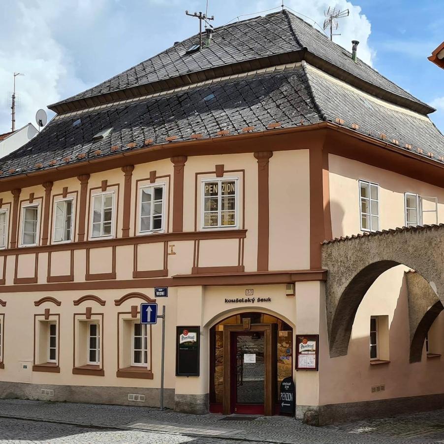 Konselsky Senk Domazlice Hotell Exteriör bild